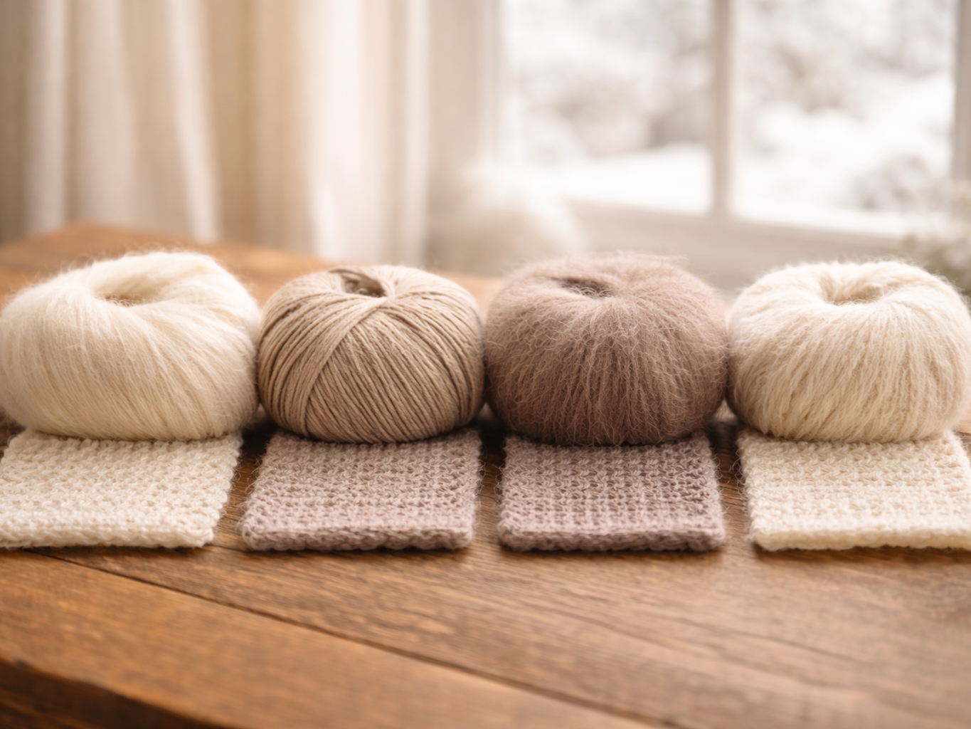 Winter Yarn Test: Which Wool Keeps You Warm? Alpaca vs Merino Compared